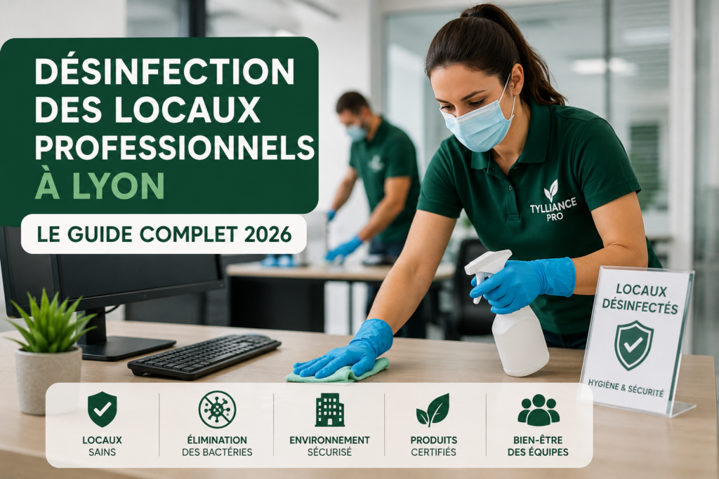 désinfection locaux professionnels Lyon
