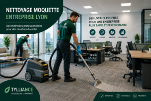 nettoyage moquette entreprise Lyon