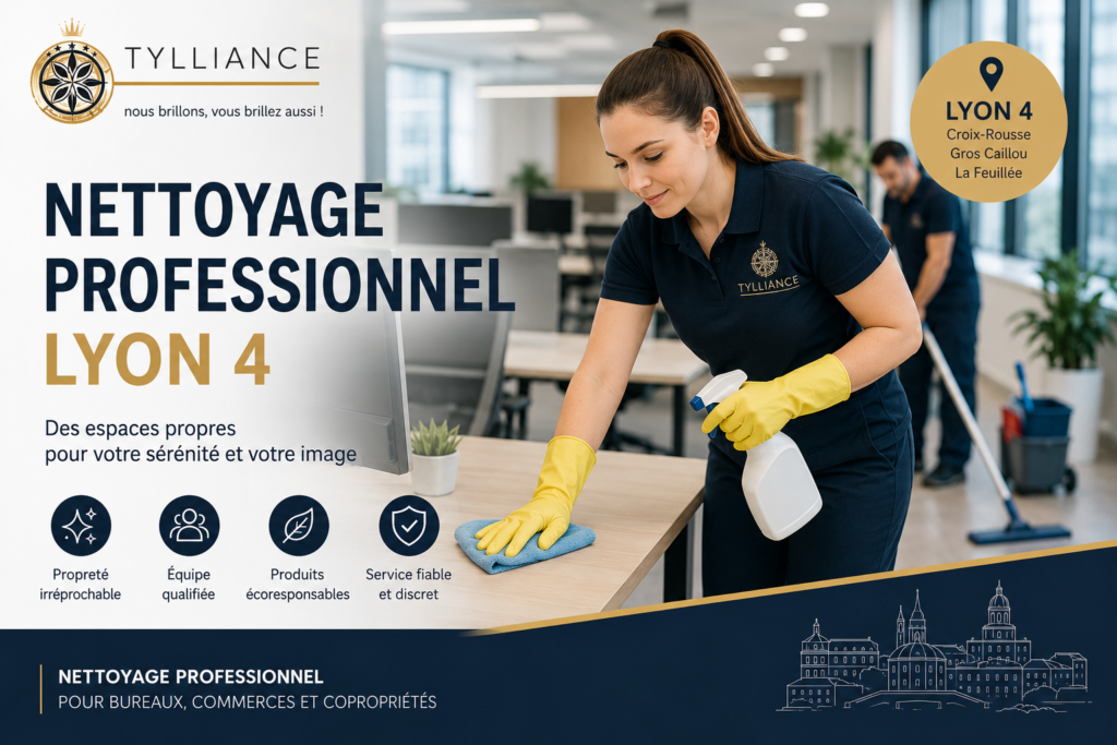 nettoyage professionnel Lyon 4