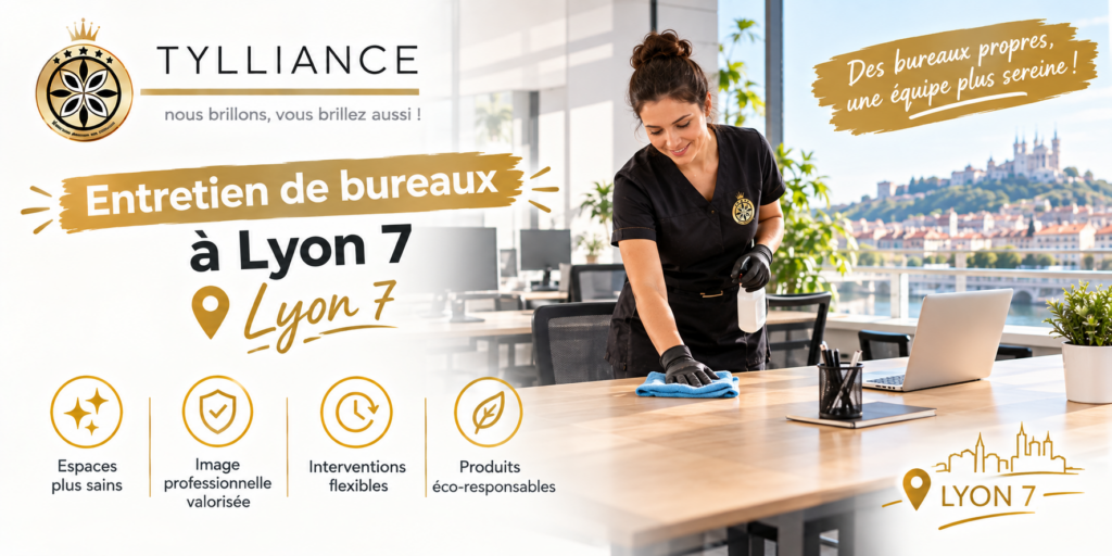 Entretien de bureaux à Lyon 7